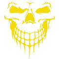 1Pcs Skull Head Car Stickers and Decals Reflective Vinyl Car Styling Auto Engine Hood Door Window Car