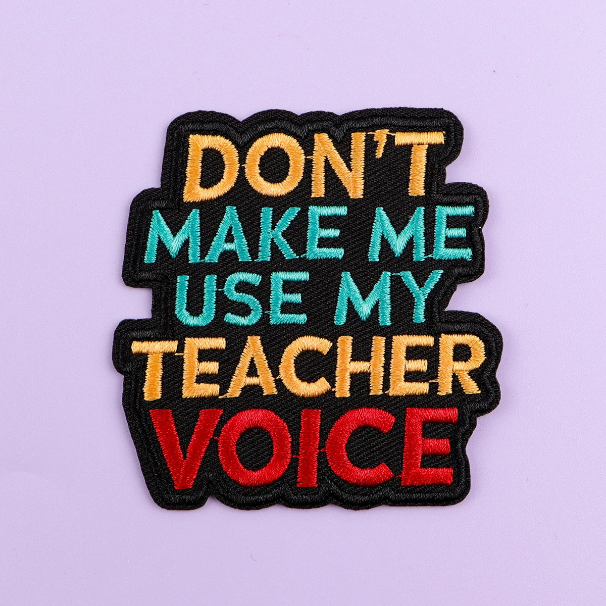 Funny Quotes Cartoon Dragon Embroidered Patch for Clothing Jackets Anime Patch DIY Iron on Patches Applique Accessories Stickers