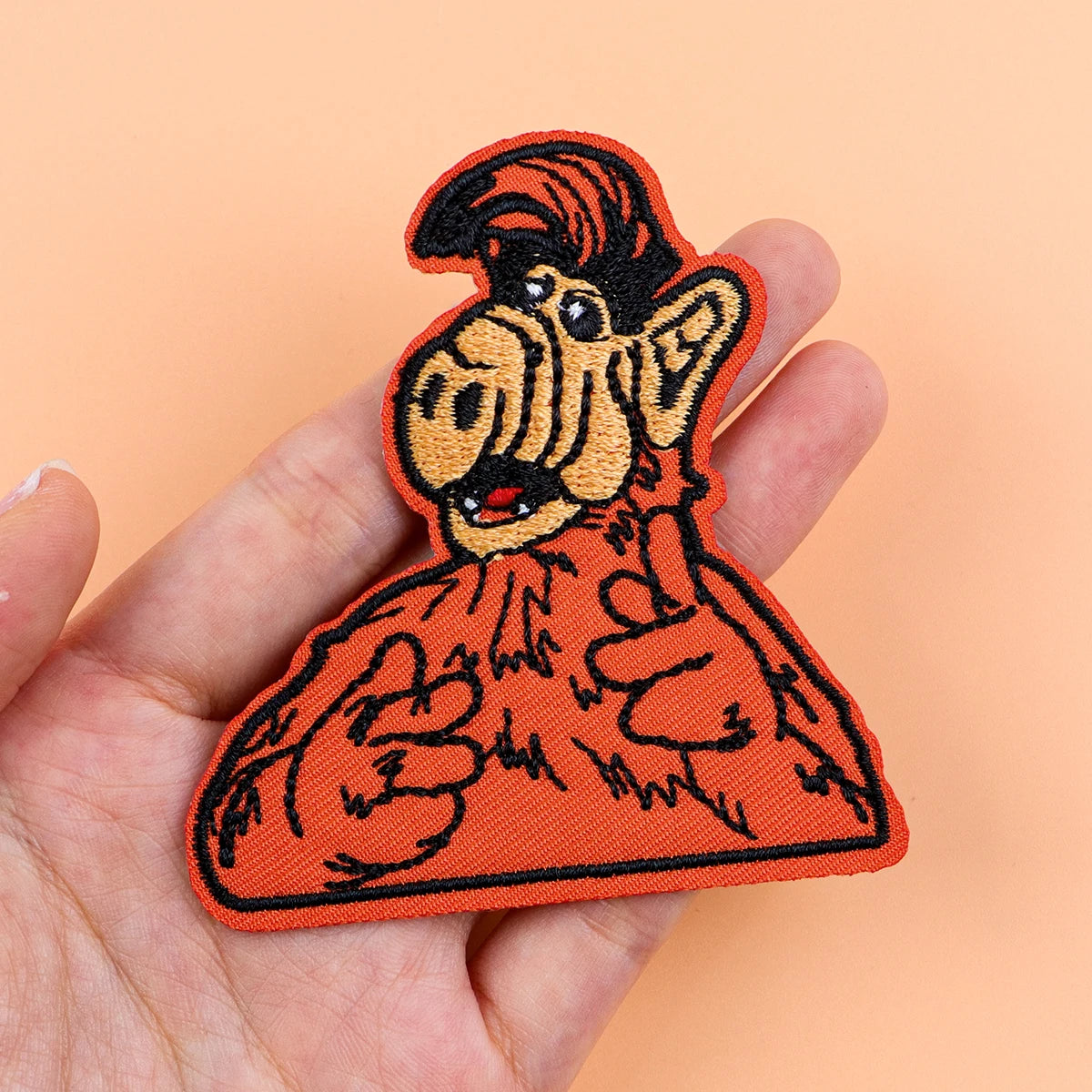 Funny Quotes Cartoon Dragon Embroidered Patch for Clothing Jackets Anime Patch DIY Iron on Patches Applique Accessories Stickers