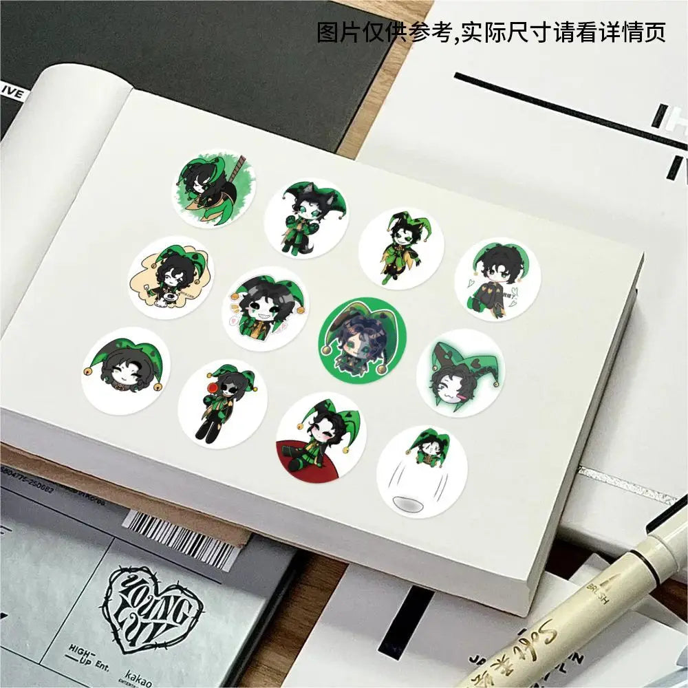500Pc/Roll Anime The Freak Circus‌ Harleguin Stickers For DIY Laptop Envelope Scrapbook Car Motorcycle Decal Gift