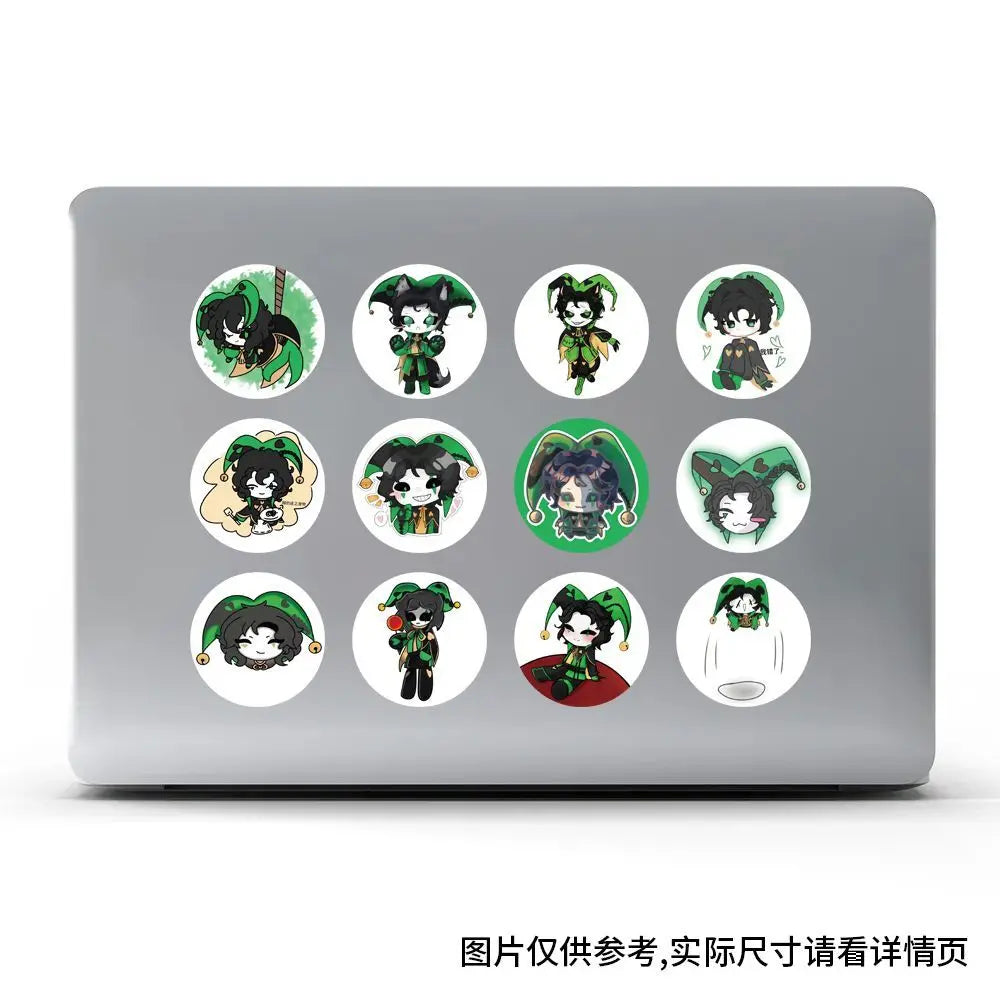 500Pc/Roll Anime The Freak Circus‌ Harleguin Stickers For DIY Laptop Envelope Scrapbook Car Motorcycle Decal Gift